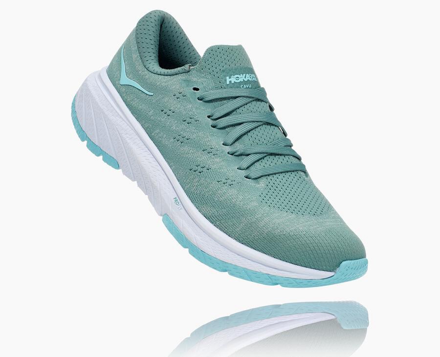 Hoka One One Yürüyüş Ayakkabısı Kadın Mavi/Beyaz - Cavu 3 - HO1980265